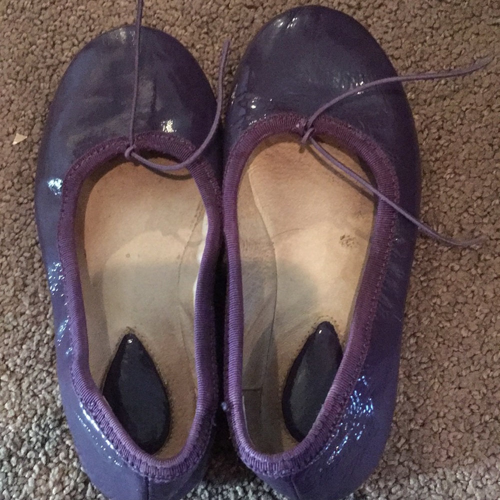 Bloch patent ballet flats